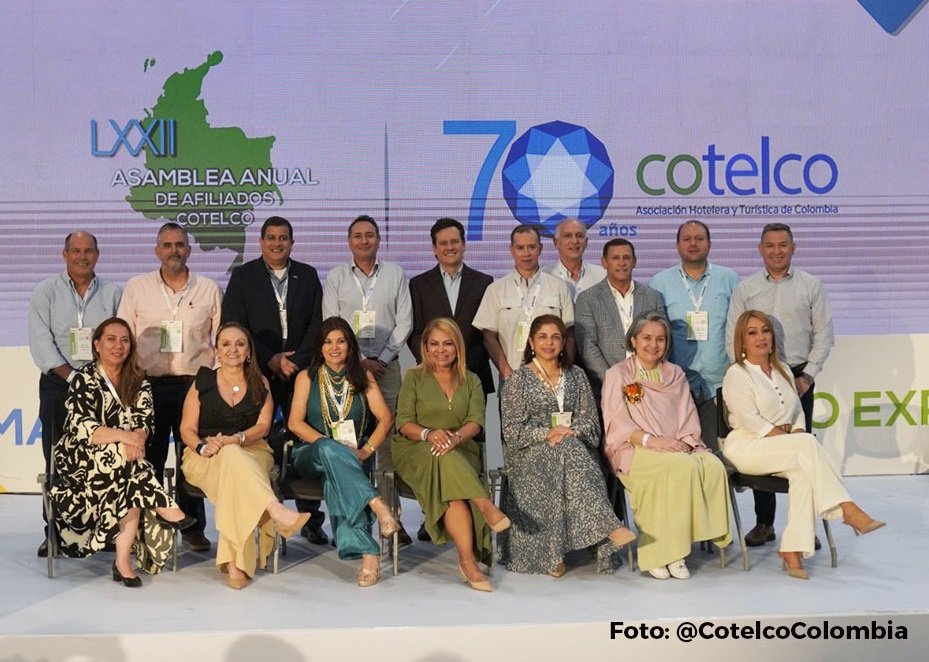 Cotelco designa junta directiva nacional para potenciar el turismo en Colombia en el período 2024-2025