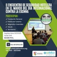 II Encuentro de seguridad hotelera en el marco del día internacional contra la ESCNNA